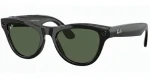 Ray-Ban Skyler RW4010 601/7152 černá/zelená G15 / Sluneční brýle (8056262043790)