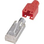 Intellinet 502344 Intellilnet 100ks Cat6 modulární zástrčky RJ45 UTP, 2-bodový žíla kontakty pro dráty 100 adaptér pro Beche 502344 krimpovací kontakt Počet