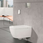 VILLEROY & BOCH - ViClean Elektronický bidet s keramikou, Rimless, CeramicPlus, SoftClosing, alpská bílá V0E100R1