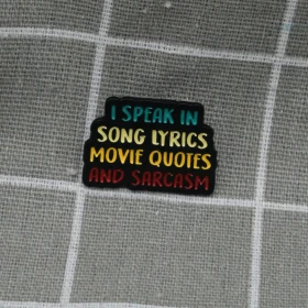 Pinarna.cz I speak in song lyrics movie quotes and sarcasm / Vyjadřuji se prostřednictvím textů písní, filmových citátů a sarkasmu