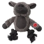 Dog Fantasy Hračka - Snuggle mix zvířat s uzly a pískátkem 21cm (454-307108)