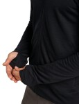 ICEBREAKER Mens 300 RealFleece Descend LS Zip, Black velikost: M