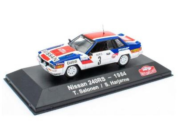 Nissan 240 RS Salonen/Harjanne RMC 84 Atlas 1:43