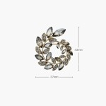 Exkluzivní brož Swarovski Elements Zoe, Zlatá