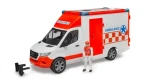 Bruder 02676 MB Sprinter ambulance s řidičem