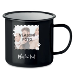Personalizovaný retro plecháček s fotkou mazlíčka a textem