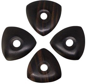 Timber Tones Star Tones African Ebony 4-Pack