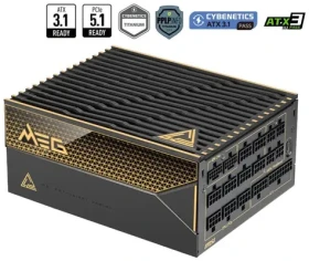 MSI MEG Ai1600T PCIE5 / ATX / 1600W / 80PLUS Titanium / Aktivní PFC / PCIe 5.0 / 135 mm (306-7ZPEX11-CE0)