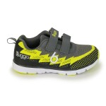 Dětské lehké sportovní tenisky BUGGA HONE Gray/Yellow/Black - 28