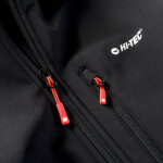 Pánská bunda Caen M 92800282249 Černá s červenou - Hi-Tec černá s červenou L