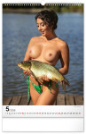 Nástěnný kalendář 2026 NOTIQUE - Girls and Carps, 33 x 46 cm