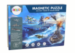 Mamido Vzdělávací magnetické puzzle vojenských lodí