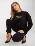 Dámská tepláková souprava EM KMPL 641.91 černá - ExModa one size