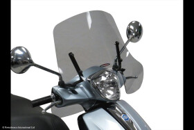 Piaggio Liberty 50, Liberty 125 11-25 Skútr plexi Powerbronze 290 mm - modrá