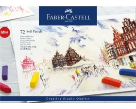 FABER-CASTELL Mini Pastely suché - papírová krabička 72 ks (128272)