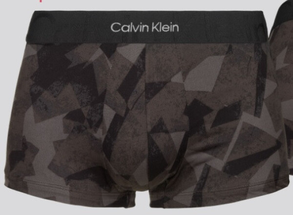 Pánské boxerky NB3321A 5VE černá/šedá Calvin Klein černá/šedá