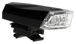 RULYT MS-220942 / Přední světlo na kolo / 5 LED / uchycení na řídítka / 3x AA baterie