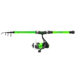 Saenger Sada prutu s navijákem Newcomer Set II 1,8m 10-25g Zelená (5899182)