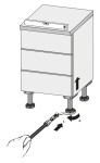 HETTICH 9253384 Klíč pro soklové nohy korrekt (374128)
