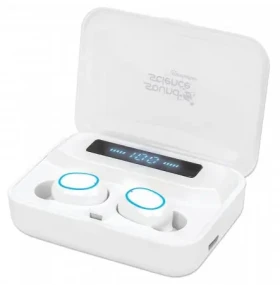 Manhattan Sound Science bílá / Sluchátka / Bluetooth 5.0 / Do uší / Výdrž 5 h (180399)