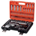 STREND PRO 239580 Gola sada 1/4" + 1/2", 94 dílů, plastový kufr WT940