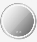 Tutumi - Zrcadlo LED 60cm MMJ BRUSH SILVER HOM-06505