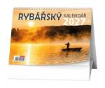Stolní kalendář 2027 Baloušek Rybářský týdenní
