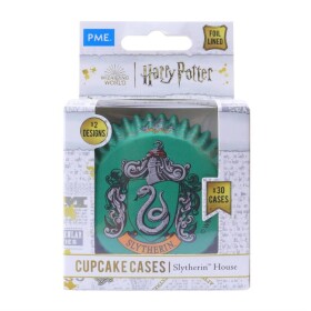 PME Harry Potter košíčky na muffiny s alobalovým vnitřkem Zmijozel (30 ks)