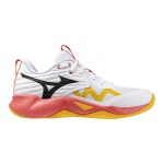 Mizuno Wave Momentum Pro White/Fiery Coral 2/Citrus