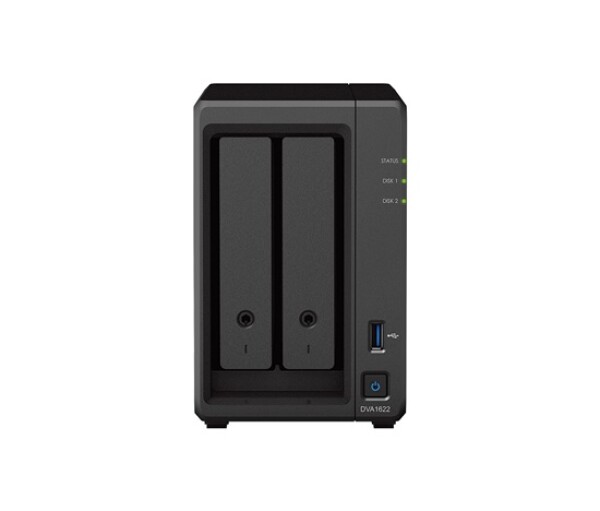 Synology DVA1622 (4C/CeleronJ415/2,0-2,7GHz/6GBRAM/IntelUHD600/2xSATA/2xUSB3.2/1xGbE/1xHDMI)
