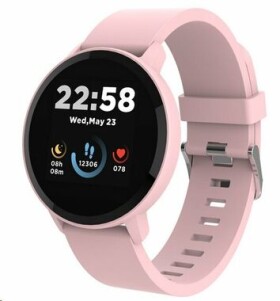 CANYON Lollypop SW-63 růžová / Chytré hodinky / 1.3 TFT / snímač tepu / BT 5.0 / IP68 / Canyon Life / Android a iOS (CNS-SW63PP)