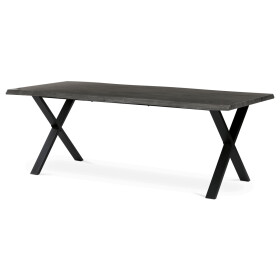 Jídelní stůl 210x100cm, mdf, šedý dub, HT-F4321 GREY