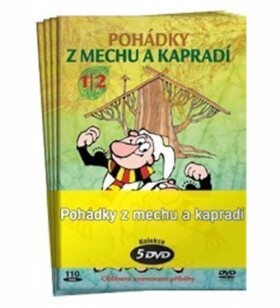 Pohádky z mechu a kapradí - kolekce 5 DVD - Zdeněk Smetana