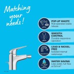 GROHE - Swift Bidetová baterie s výpustí, chrom 24332001