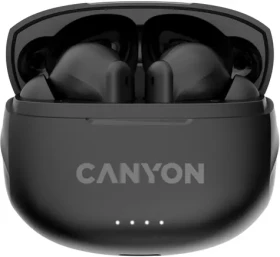 CANYON TWS-8 černá / sluchátka s mikrofonem / BT 5.3 / pouzdro 470mAh (CNS-TWS8B)