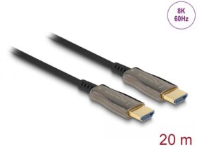 Delock Aktivní optický kabel HDMI 20m černá / 8K / 60Hz (84038)