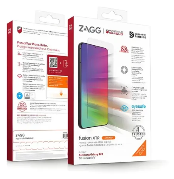 ZAGG InvisibleShield Ultra Clear / Ochranná fólie / Samsung Galaxy S22 5G / Antimikrobiální úprava (200209183)