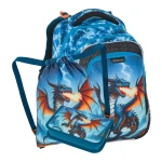 Bagmaster LUMI 26 D malý školní set pro prvňáčky – drak Modrá 23 l 191826