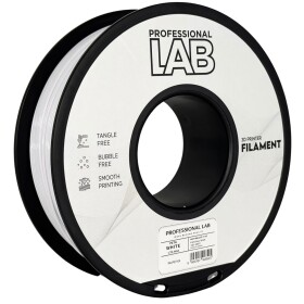 PETG filament 1,75 mm bílý Professional Lab 1 kg