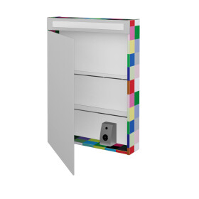 Dřevojas - Jednodveřová galerka AIR GAOE 60 - Individuální odstín dle RAL/NCS / Pravé 112028P