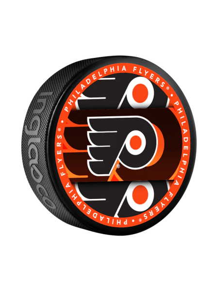 Inglasco / Sherwood Puk Philadelphia Flyers NHL Medallion Souvenir Collector Puck