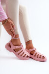 Dámské Pěnové Sandály Římské Růžové Gasaria 37