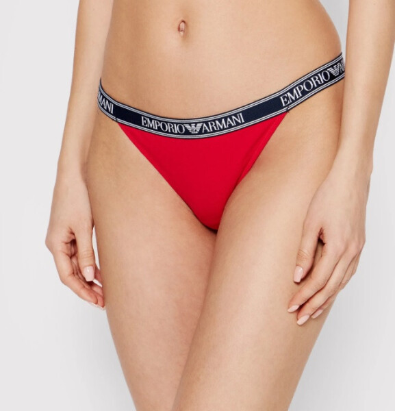 Dámské tanga červená model 17269662 - Emporio Armani Velikost: L, Barvy: červená