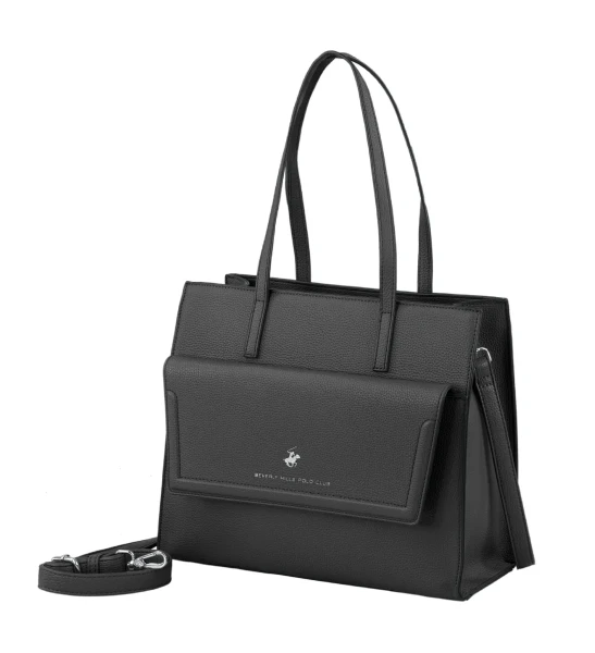 Kabelka Beverly Hills Polo Club BH-4200-01 černá 10,85 L