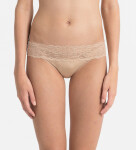 Dámské tanga meruňková Calvin Klein tělová XS