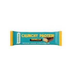 Bombus Crunchy Protein Vanilla tyčinka s vanilkovou příchutí 50 g