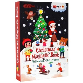 Magnetická kniha Vánoce / Christmas Magnetic Book - kolektiv autorů