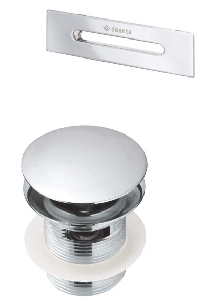DEANTE - Sada příslušenství, k vaně - zátka a přepad chrom KYY_010B