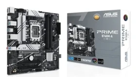ASUS PRIME B760M-A-CSM / B760 / LGA 1700 / 4x DDR5 / 3x PCIEx16 / 1x 2.5GLAN / mATX (90MB1EK0-M0EAYC)