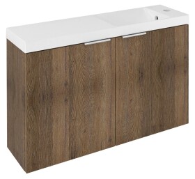 SAPHO - LATUS X umyvadlová skříňka 78,8x50x22cm, dub sherwood LT110-SET05